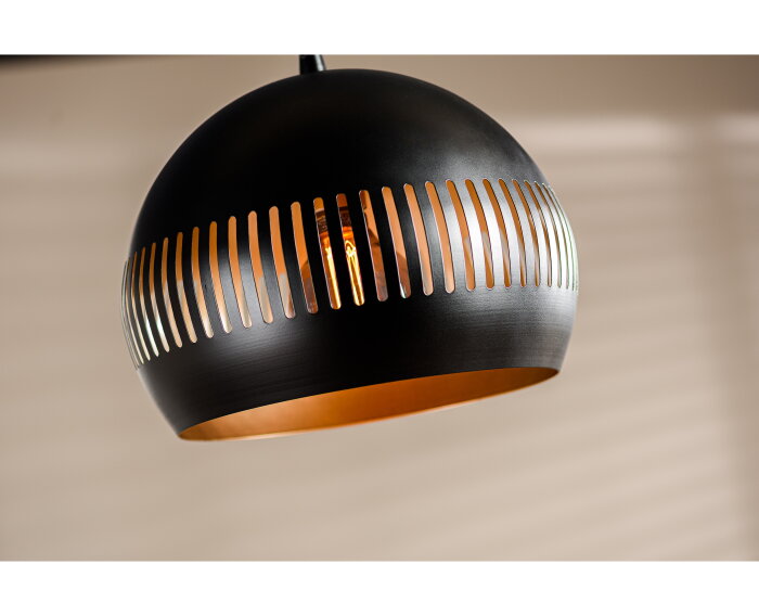 Hanglamp Trophy Bowl 3-lichts - Zwart | BY-OLAF