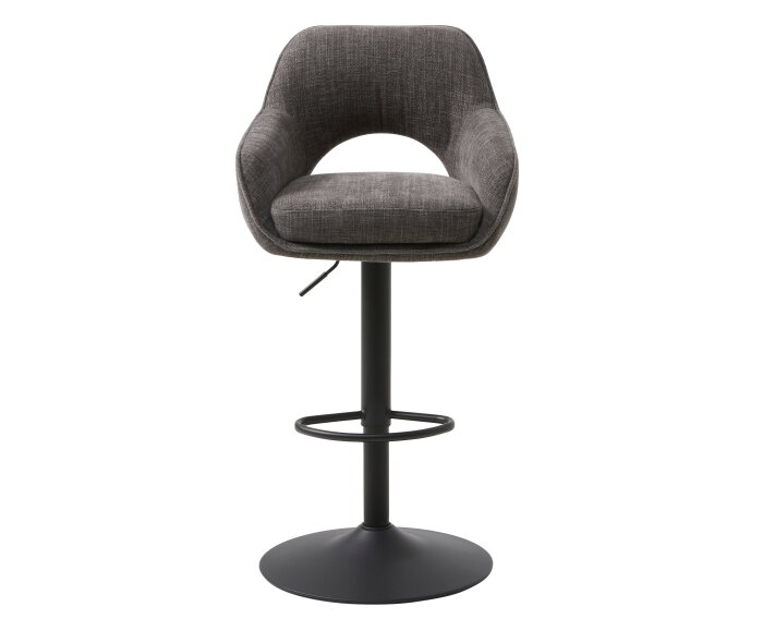 Barstoel Cowley draaibaar & verstelbaar - Graphite