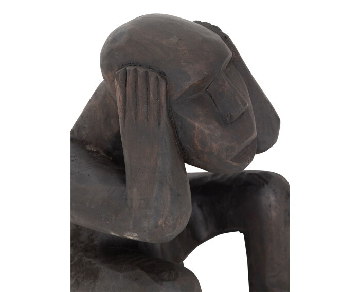 statue Monkey Hear nothing