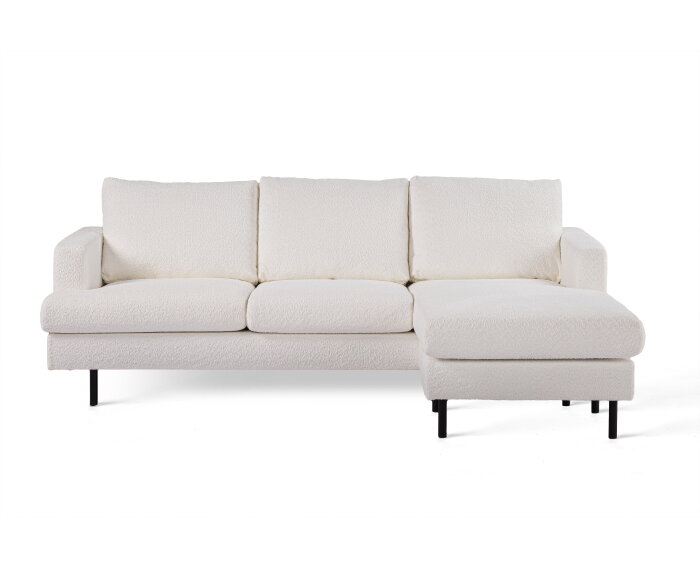 3 seater sofa CL L+R, fabric Abriamo, A920 natural