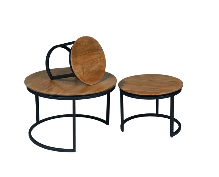 Salontafel RichWood | Set van 3