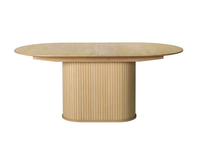 Eettafel Nola eikenhout Ovaal 95x180-230 CM - Naturel