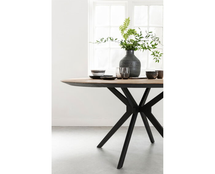 Metropole eettafel &Oslash;130 cm