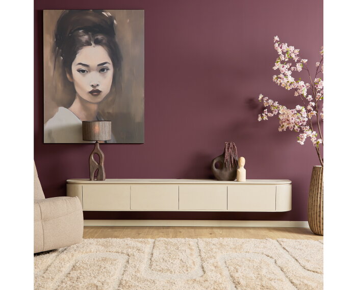 Zwevend tv meubel Ambiance Naturel | 120 cm