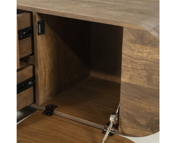 TV meubel King 160x40cm - bruin | Eleonora