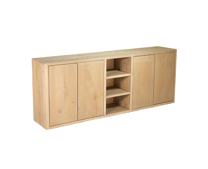 Tenna Dressoir naturel 220 cm