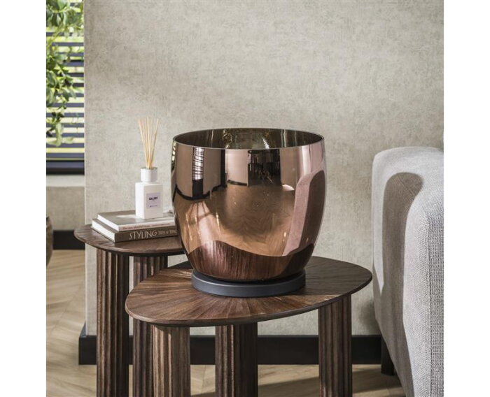 Vloerlamp UP XL - Copper color glas