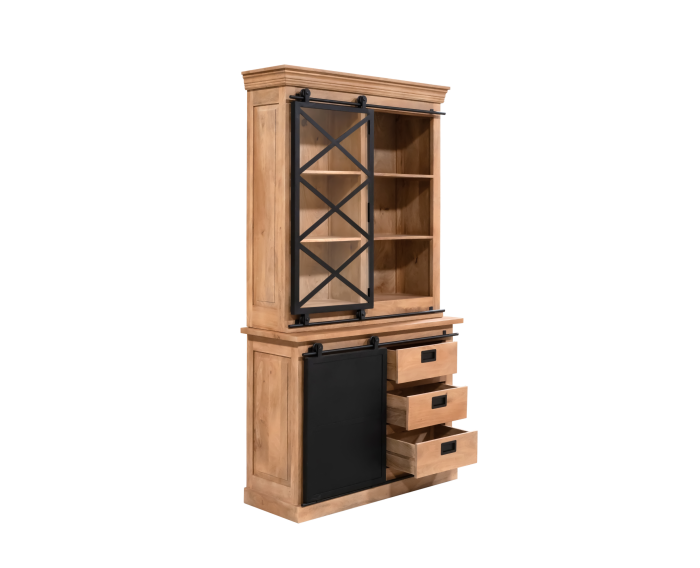 Vitrinekast Fresno 120 cm | Starfurn