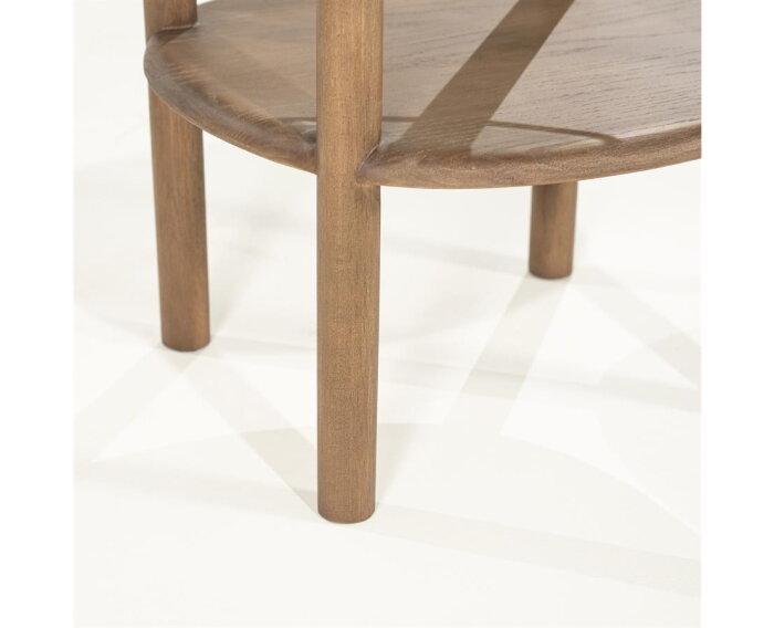 Bijzettafel Cleo 50x45cm - lichtbruin | Eleonora