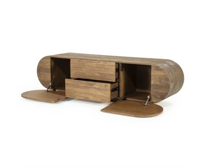 TV meubel King 160x40cm - bruin | Eleonora