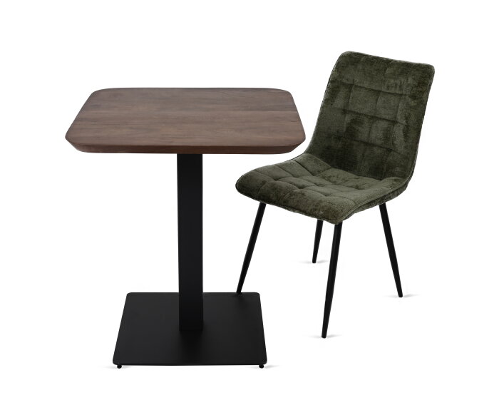 Tafel Horeca Walnoot 80