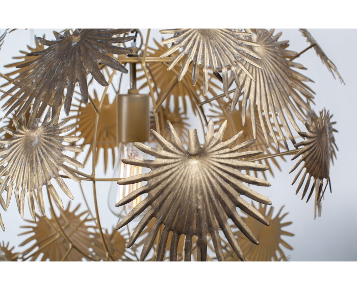 Atom Hanglamp Metaal Antique Brass - BePureHome