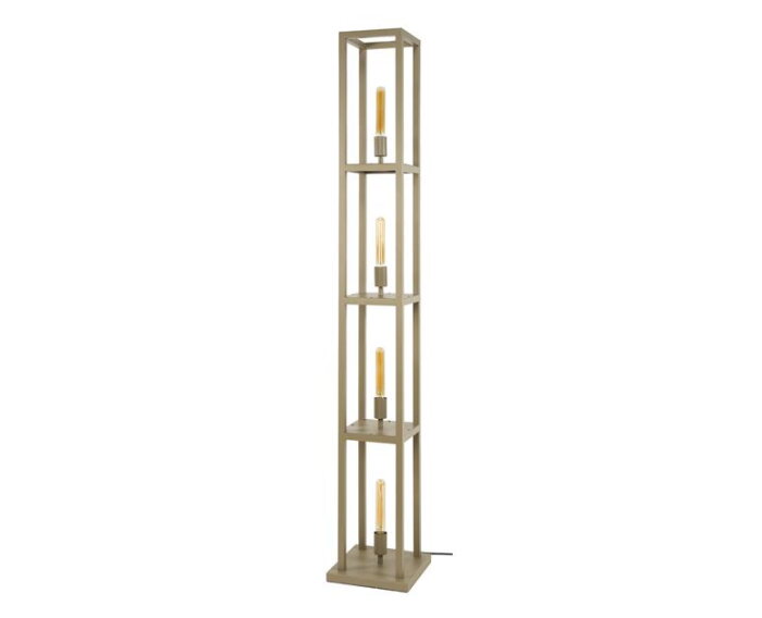 Vloerlamp 4L Quadra - Beige