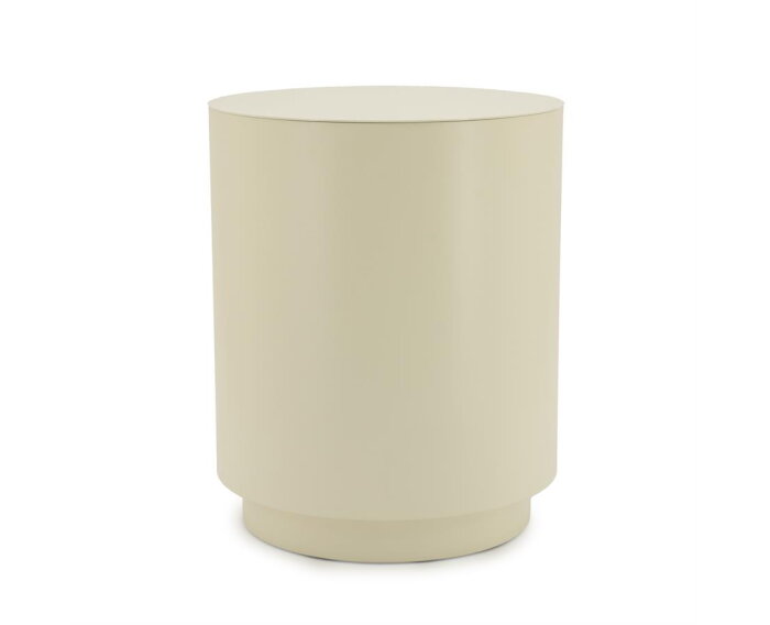 Side table Mesita 37x37cm - beige | BY-BOO