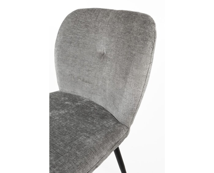 Bobby eetkamerstoel - met arm - Perfect Harmony - Light grey 85 - Unique Collection