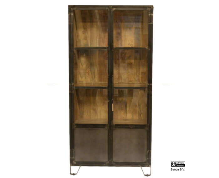 2 Door Display Cabinet 90