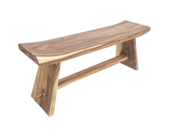 Decoratieve bank Osaka - 150x30x47 - Naturel - Munggur