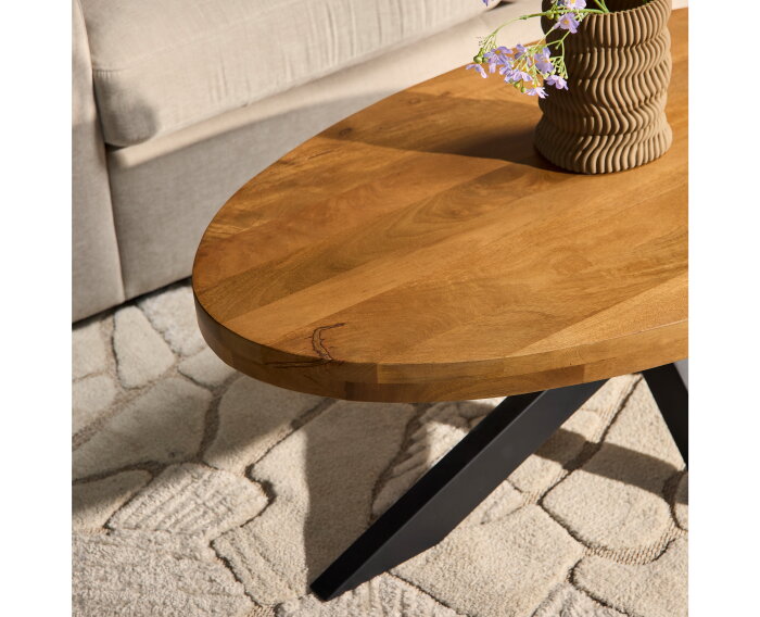 Salontafel Denver | 130 cm | Ovaal