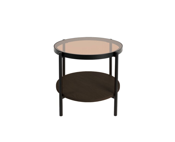 HASSEL SIDE TABLE &Oslash;48 CM TAWNY
