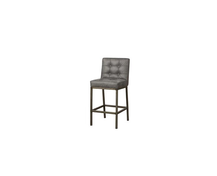 Vasco Barstoel - fabric Amazon 2 grey