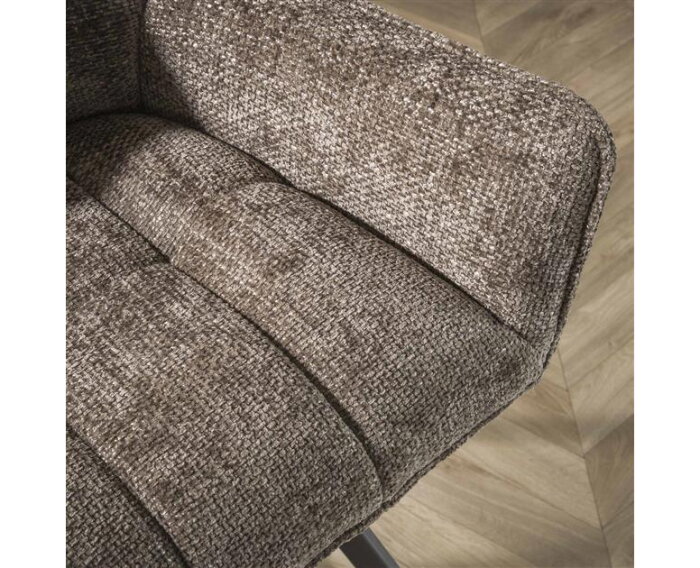 Armstoel raster draaibaar. VPE2 - Rich taupe
