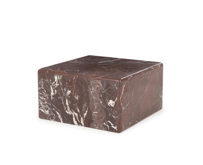 Coffee table Dice 60x60cm - rood | BY-BOO