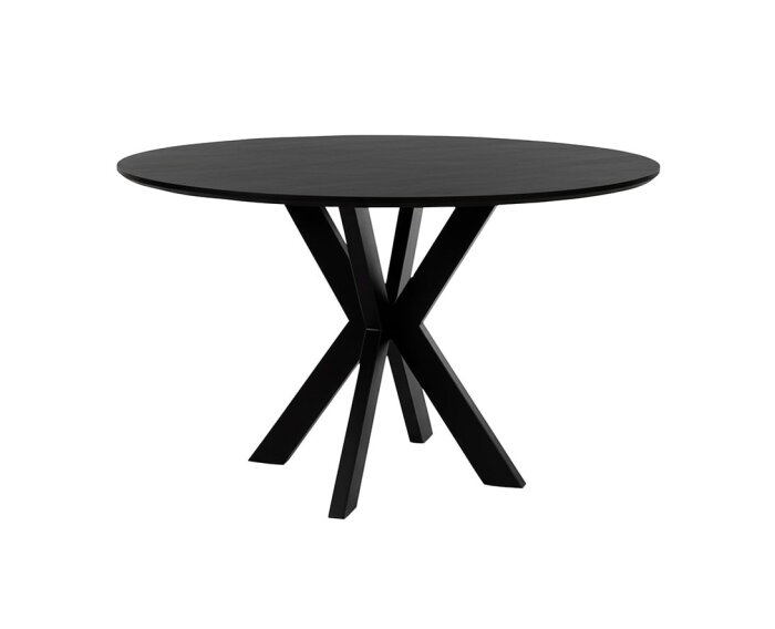 Eetkamertafel Ø120, Acacia Black - Tokio Table Collection
