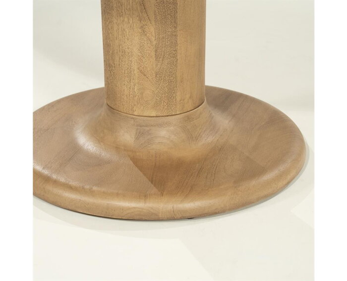 Eettafel Coco 130x130cm - naturel | Eleonora