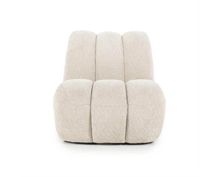 SEVN Fauteuil Lisa – Speels design met ronde vormen en ultiem zitcomfort - Anthology Beige