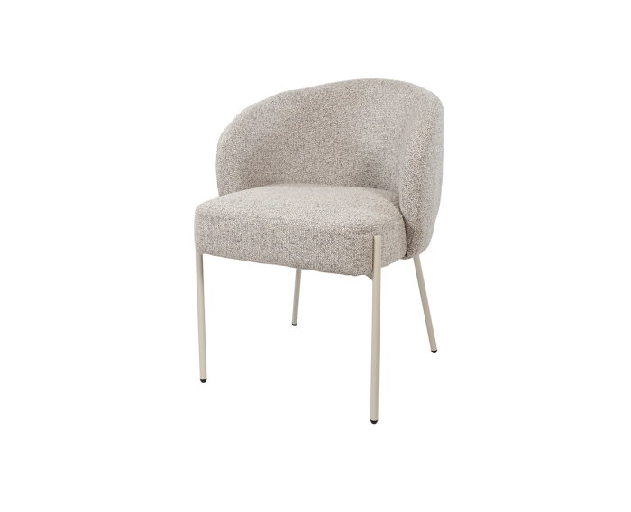 Eetkamerstoel Adele - beige poten - Puente - Stone 09 - Star Collection