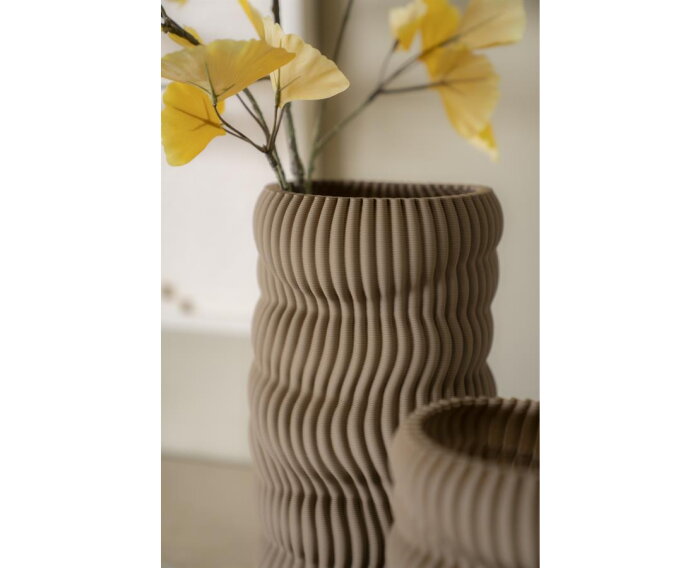 Vase Mae small - beige | BY-BOO
