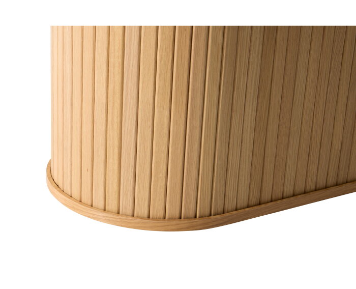 Eettafel Nola eikenhout Ovaal 95x180-230 CM - Naturel