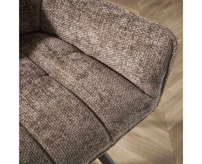 Eetkamerstoel swivel. VPE4 - Rich taupe