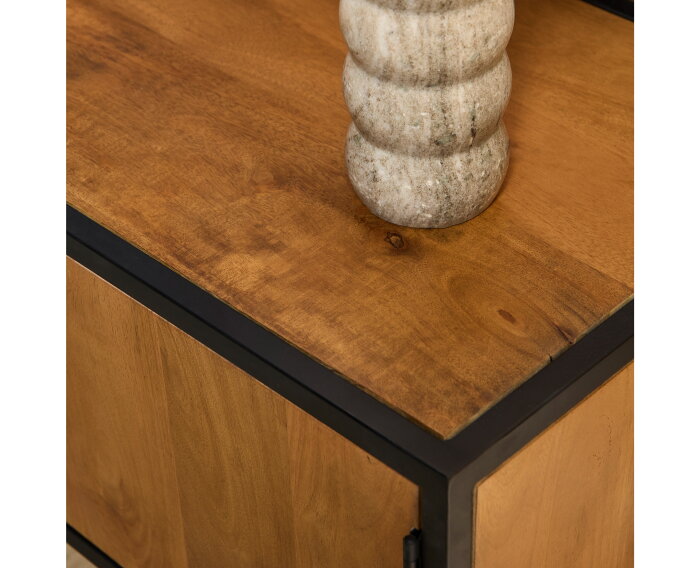 TV-meubel Denver | Mango Metaal | 145 cm | Meubelplaats.nl