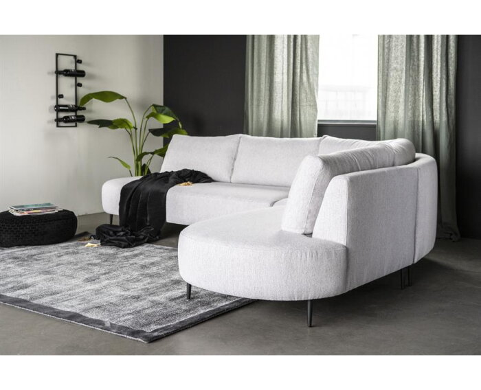 SEVN Danique modulaire hoekbank Leaf Ashgrey &ndash; 310x230 cm