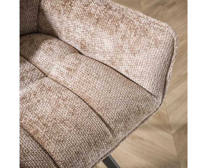 Eetkamerbank Raster - Hoven champagne - 180x58x81 cm