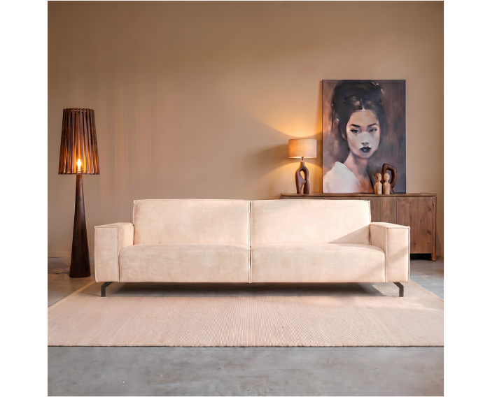 MySofa Floris 2,5 Zits Velvet Beige