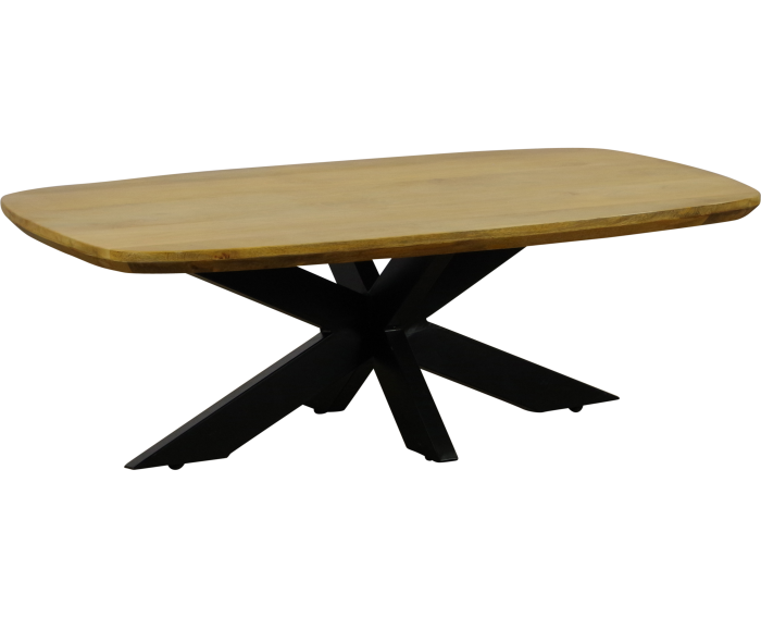 Salontafel Colorado Deens ovaal 130x70 cm - Naturel