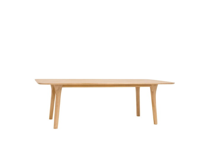 Eettafel Flow Teak 240x100x75 - Naturel