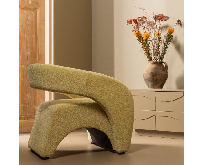 RADIATE FAUTEUIL TEXTURED LIME - BePureHome