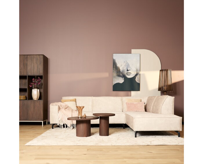 MySofa Floris| 2,5 zits + Divan Rechts | Velvet Beige