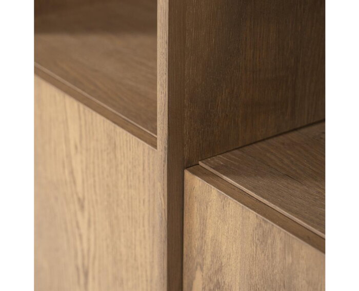 Kabinet Oslo 203x42cm - bruin | Eleonora