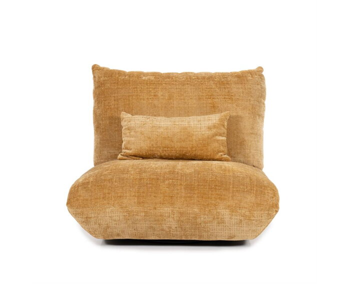 Fauteuil Turner - Draaibare fauteuil met luxe comfort - Geel | SEVN