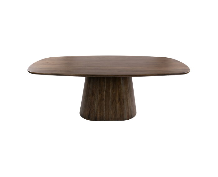 Eettafel Central 180 - Massief acacia bruin