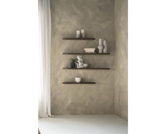 Wandplank Tre 2 - bruin | BY-BOO