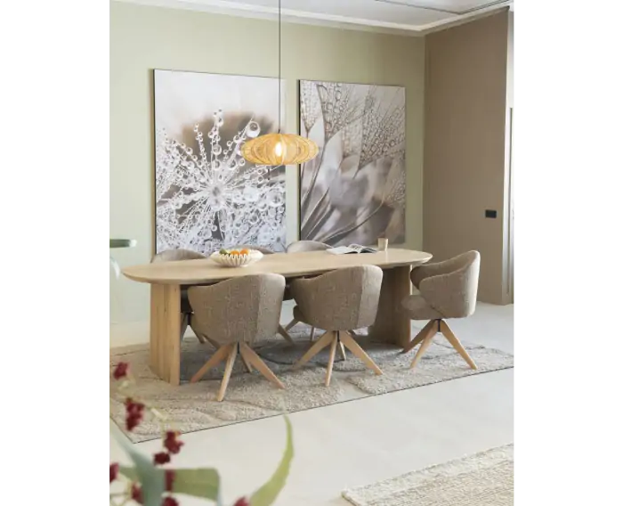 Eettafel Dex 180x90cm - naturel | Eleonora