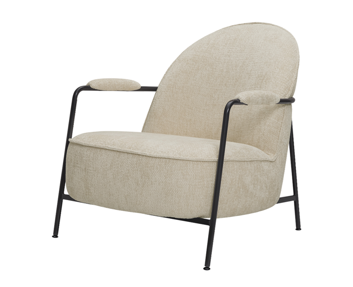 Amelia Fauteuil - fabric Haga 23 pearl