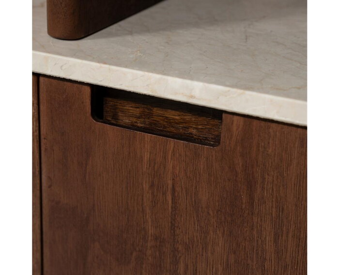 Kabinet Vigo 139x38cm - bruin | Eleonora