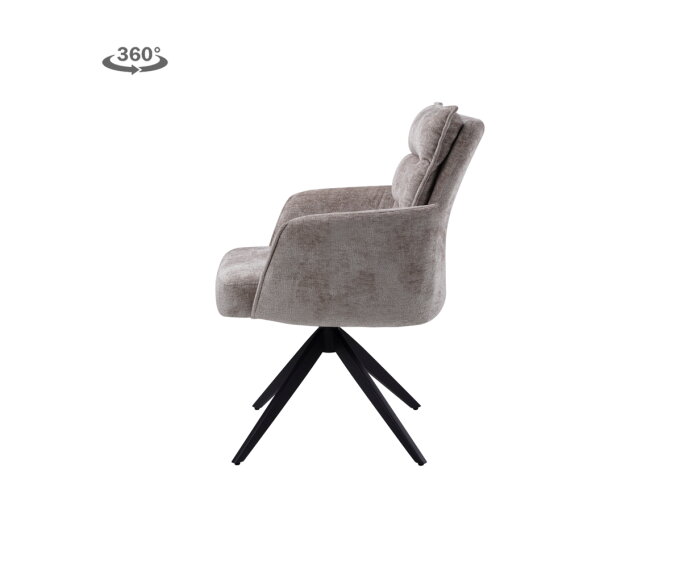 Rosora Armstoel - HZ6068-04 beige (draaibaar)