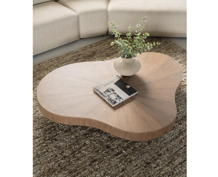 Salontafel Bobbie 150x110cm - bruin | Eleonora